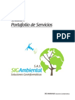 Portafolio de Servicios SIG Ambiental SAS