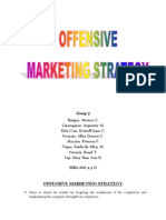 Offensive Marketing Strategy