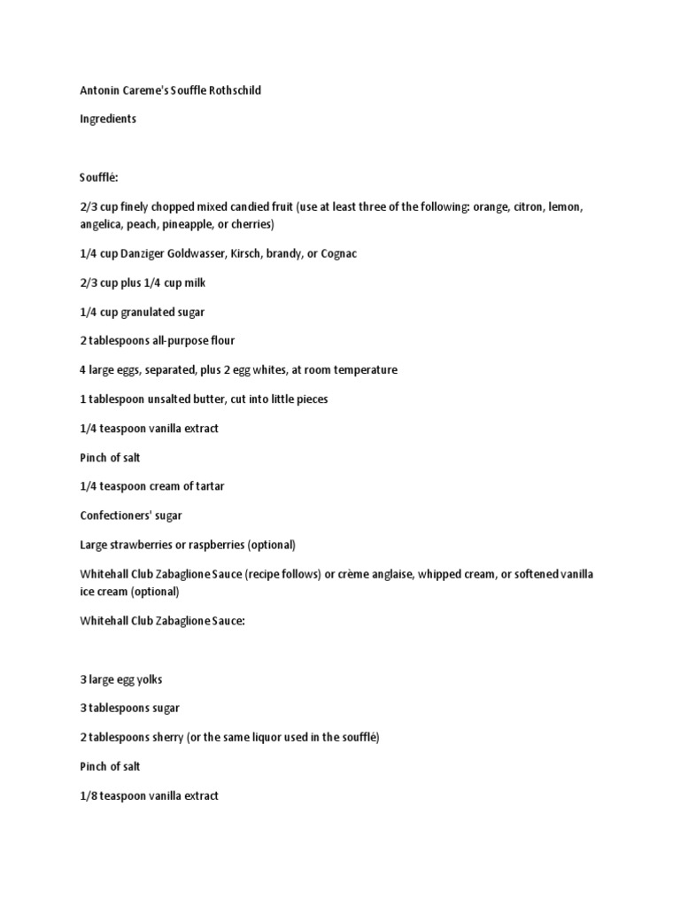 Souffle Rothschild PDF Mixer (Cooking) Whipped Cream