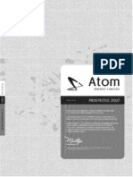 Atom Energy Prospectus
