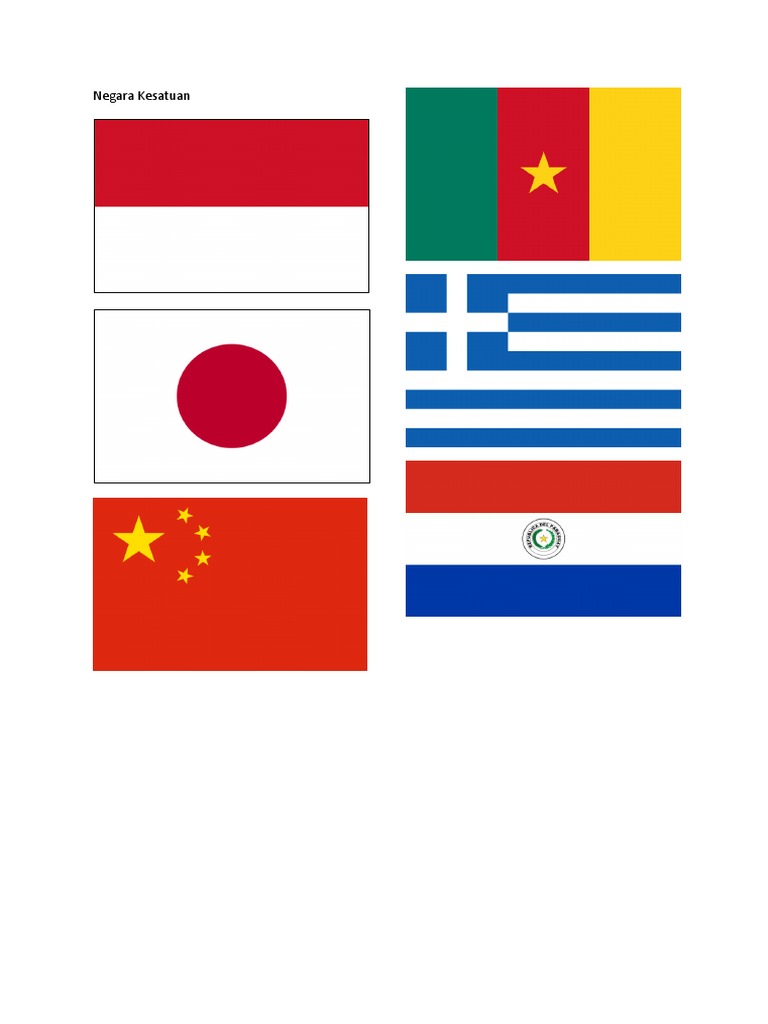 Negara Kesatuan Negara Serikat Contoh Dan Lambang Bendera Pdf