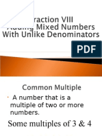 Fractions VIII