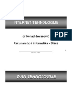 Internet Tehnologije: DR Nenad Jovanovi Ć Računarstvo I Informatika - Blace