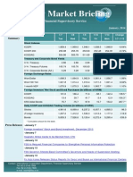 Weekly Market Briefing (January 13, 2014)