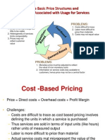 Three Basic Price Structures and Difficulties Associated With Usage For Services