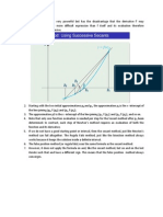 secant method of numerical analysis