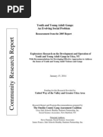 Oneida County Gang Assessment Task Force Report 