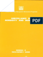 Module 4 Facilitator S Guide Surveillance of Morbidity and Mortality