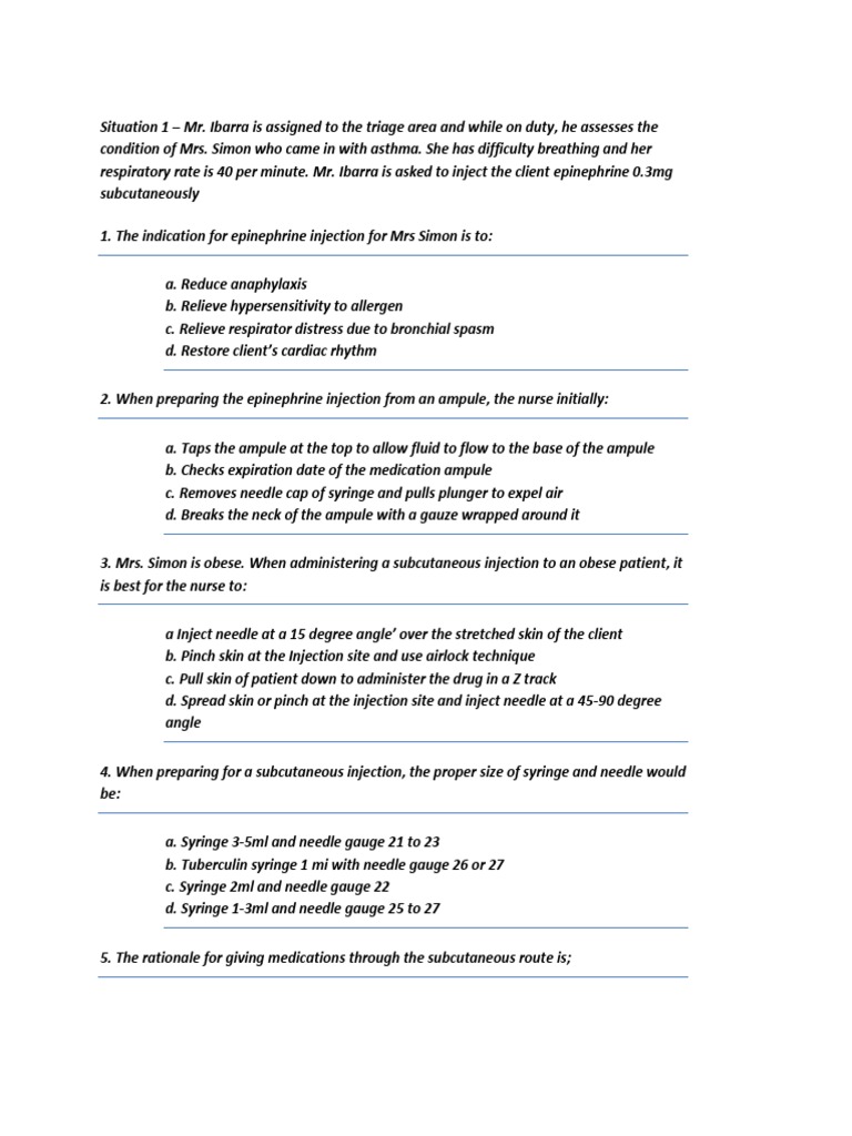 Preboard 1 Fundamentals Exam | PDF | Urination | Urinary Incontinence