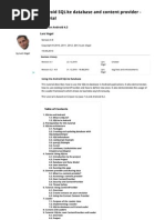 Download Android SQLite Database and Content Provider - Tutorial by Raj Kumar Ahmed SN199903954 doc pdf