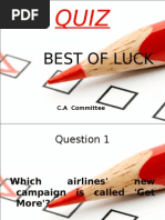 Download Business Quiz Questions by Shashank Baranwal SN19990498 doc pdf