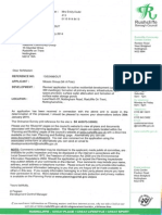 RSPCA Planning Application Notification Jan 2014 