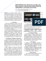 Propriedades à fadiga de aço SAE 1008 e alumínio 1200 H14 por ensaios uniaxiais cíclicos