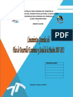 Lineamientos Generales Del Plan 2007-2013