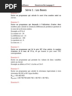 Exercices Corrigés en Langage C | PDF | Matrice (Mathématiques) | C ...