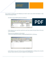 Edit and Import Java Mapping