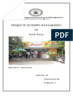 Project of Category Managament Prashant Kumar Rai