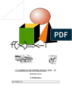 Relación de Problemas 6º Primaria - Matemáticas