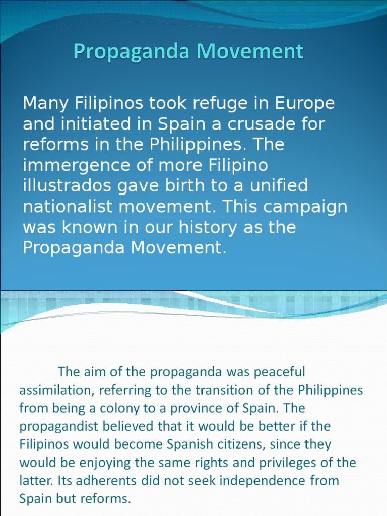 Propaganda Movement Philippines