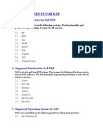 SAP Module Covered Details