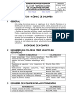 Código de Colores PDVSA