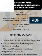 Pemgambilan Keputusan Dan Pemecahan Masalah