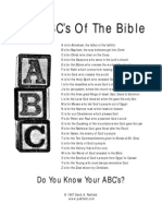 ABC's of the Bible