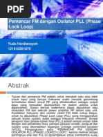 Download Pemancar FM Dengan Osilator PLL Phase Lock by Haekal Iqbal II SN199995417 doc pdf