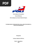 BPM NA GESTÃO DE PROJETOS