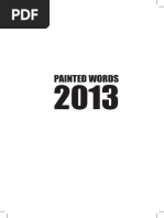 Painted Words 2013 - 9th Edition