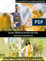 Lección 03 - La Venida Del Sumo Sacerdote Al Lugar Santísimo