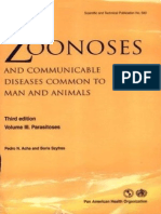 Zoonoses and Communicable Diseases Common To Man and Animals - Parasitosis - PAHO 2003