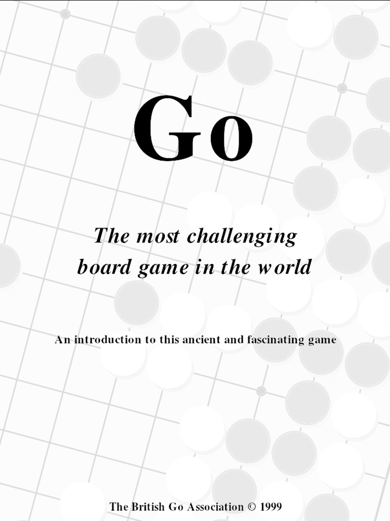 Go Introduction in GO Game Booklet PDF