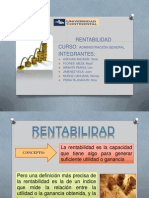 rentabilidad