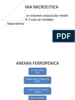 Anemia Microcitica