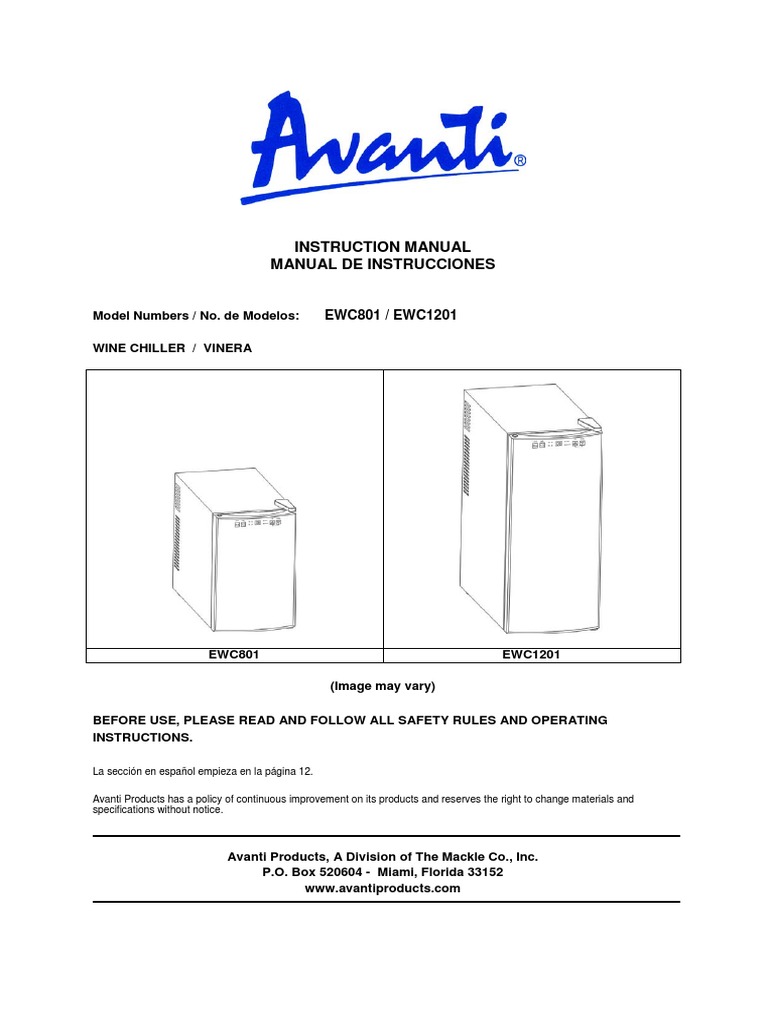 Vinera Ewc1201 PDF Ac Power Plugs And Sockets Building Engineering