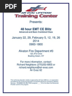 48 Hour CEU Blitz Flyer