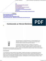 Conhecendo As Válvula Eletrônicas - Eletrônica e Circuitos - El