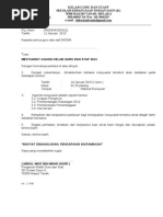 Kad Jemputan Majlis Perpisahan 2013