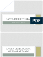 Basta de Historias Resumen