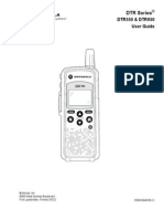 Motorola Two Way Radios DTR550 & DTR650 User Guide