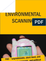 Lesson 5a - Environmental Scanning