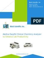 Medica Easyra Clinical Chemistry Analyzer to Enhance Lab Productivity