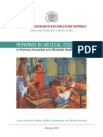 ORF Report Medical Education Feb2012