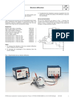 Electron Diffraction