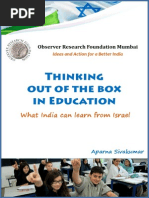 Download ThinkingOutOftheBoxInEducation Aparna by Observer Research Foundation Mumbai SN200062749 doc pdf