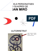 Els Personatges de Joan Miró