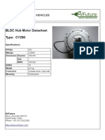 Cy250 Hub Motor Kit