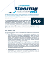 Automotive Steering Technology 2014 - Top Stories.