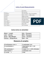 Units of Measurent